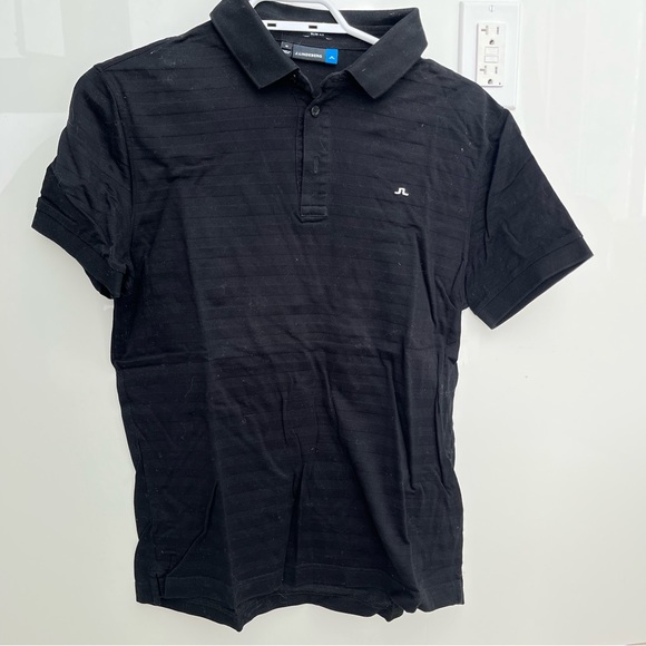 JL Polo t shirt - black medium - Picture 1 of 6